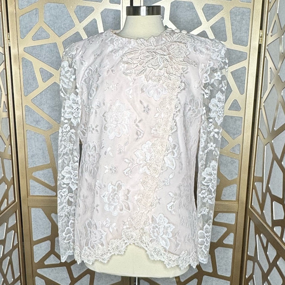 PATRA LACE LONG SLEEVE TOP
